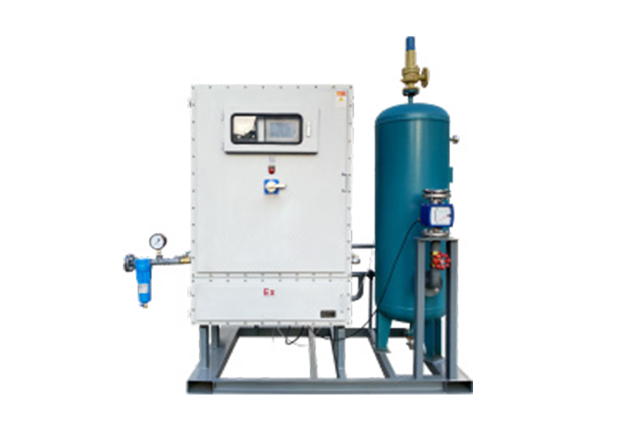 Urządzenie do pomiaru stosunku wodoru do azotu