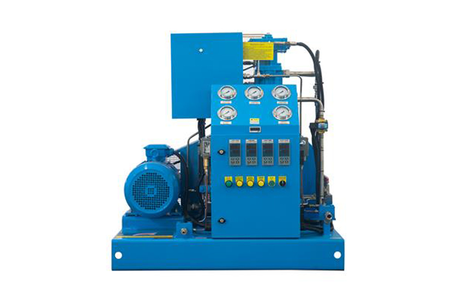 Wysokociśnieniowa sprężarka wspomagająca tlen