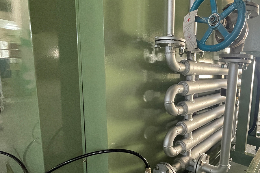 Jednostka produkcyjna wodoru z rozkładem amoniaku kwadratowego