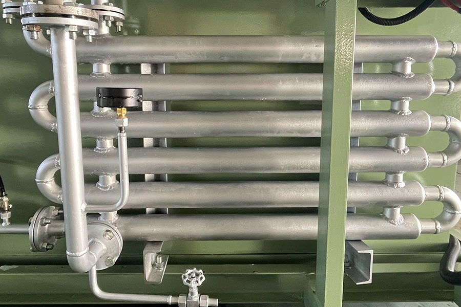 Jednostka produkcyjna wodoru z rozkładem amoniaku kwadratowego