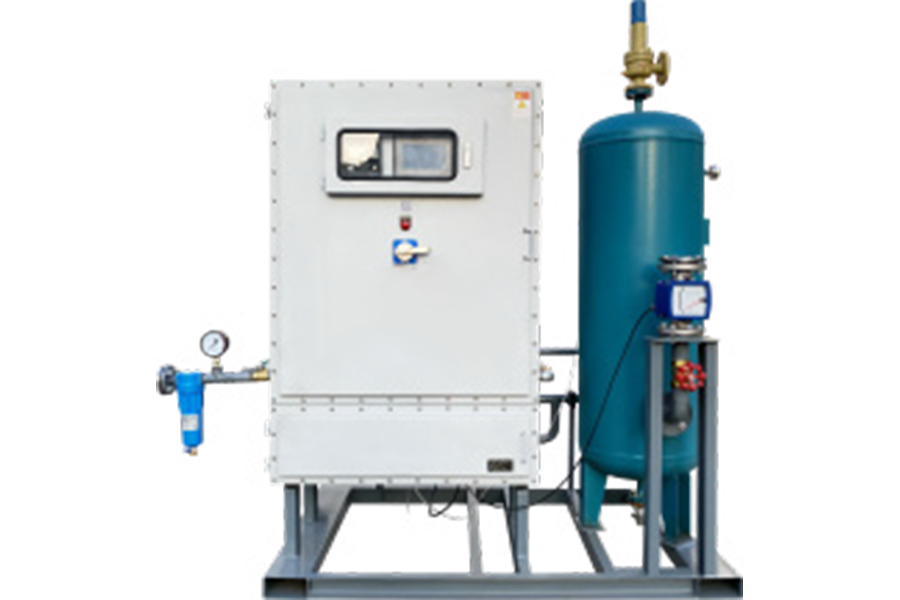 Urządzenie do pomiaru stosunku wodoru do azotu