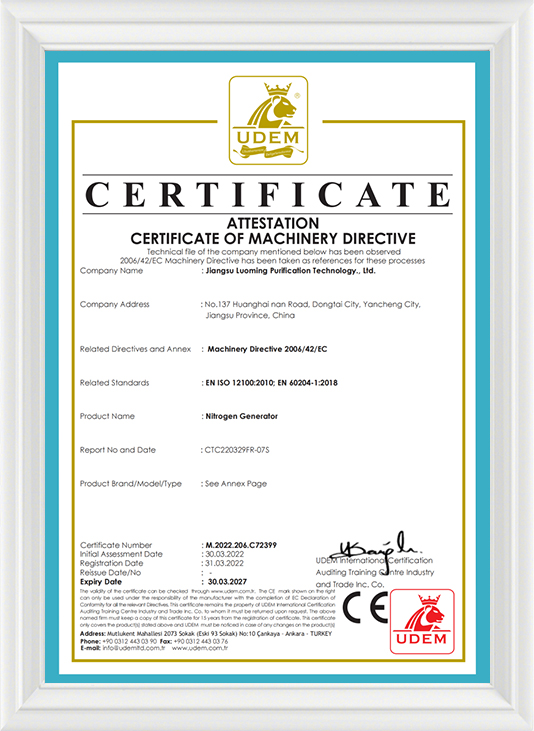 Generator azotu CE
