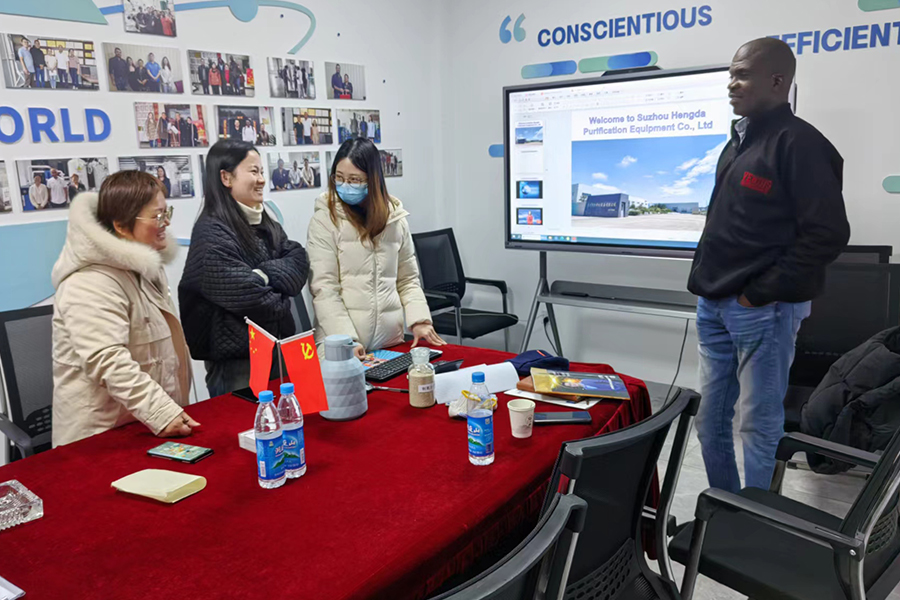 Inspekcja fabryczna klienta w Nigerii