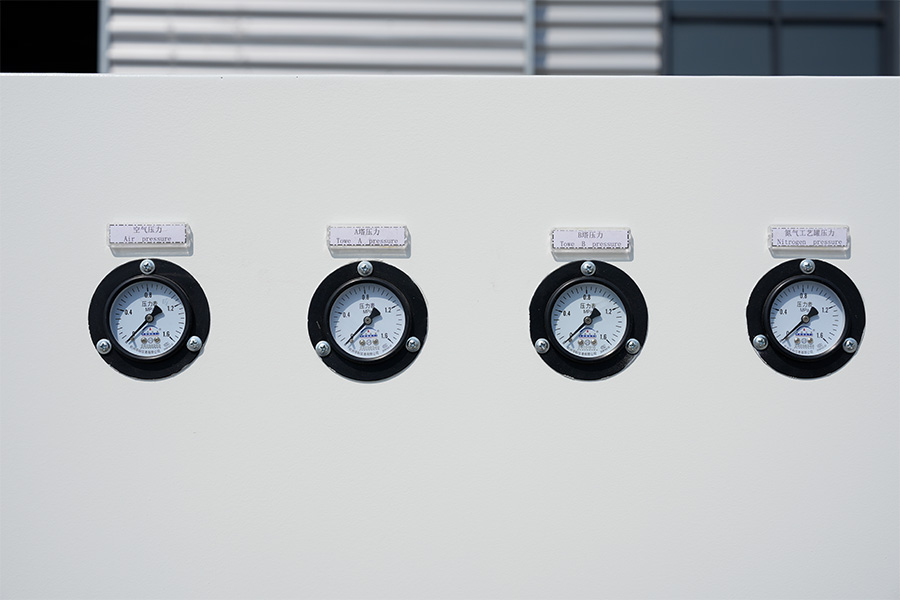 Podwozie typu skrzyniowego, generator azotu PSA