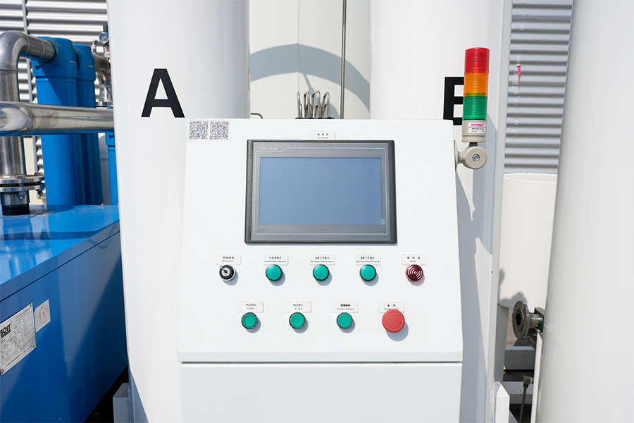 Generator tlenu z medycznym sitem molekularnym