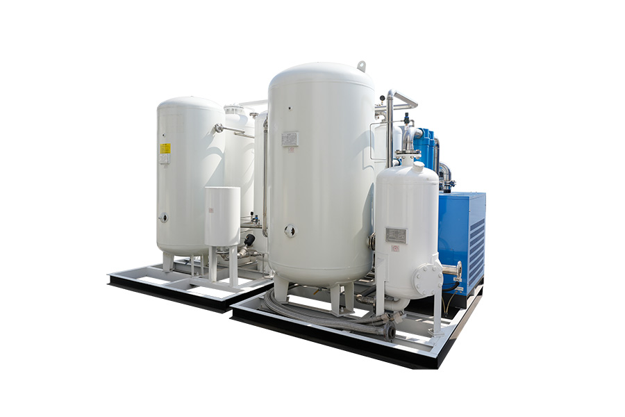 Generator tlenu z medycznym sitem molekularnym